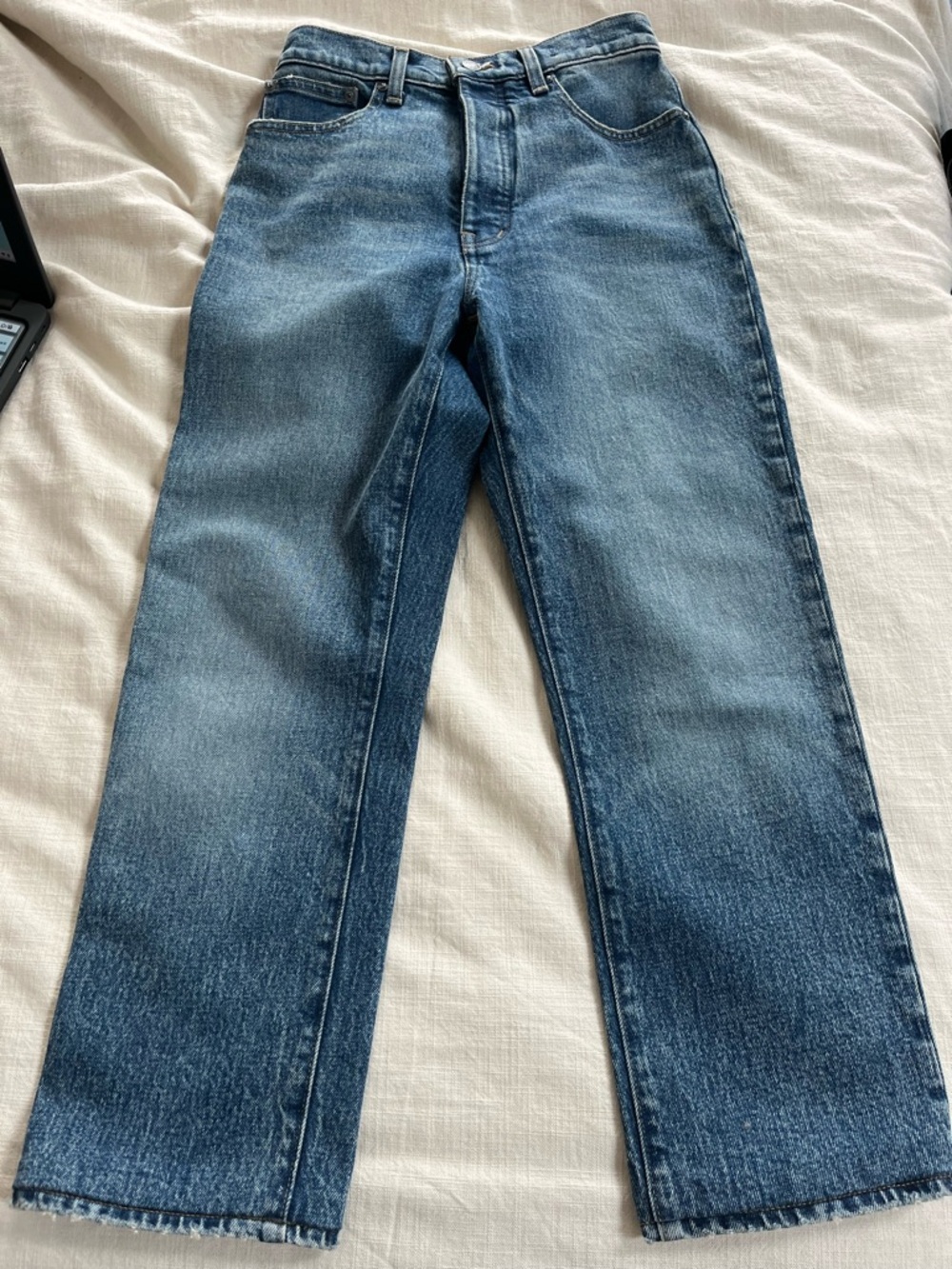 Madewell 90s straight crop womens